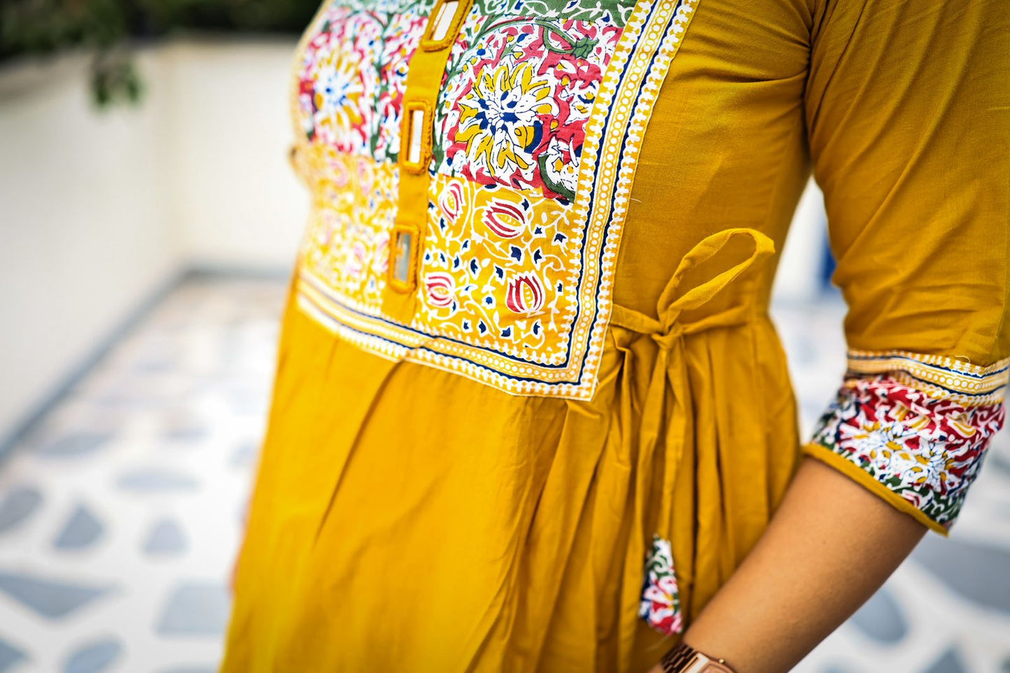 Sithara - cotton Co-ord set