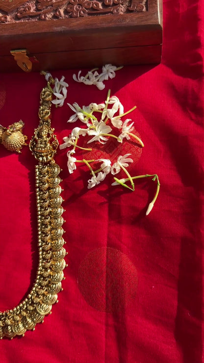 Premium Kasumala Haram with jhumka set